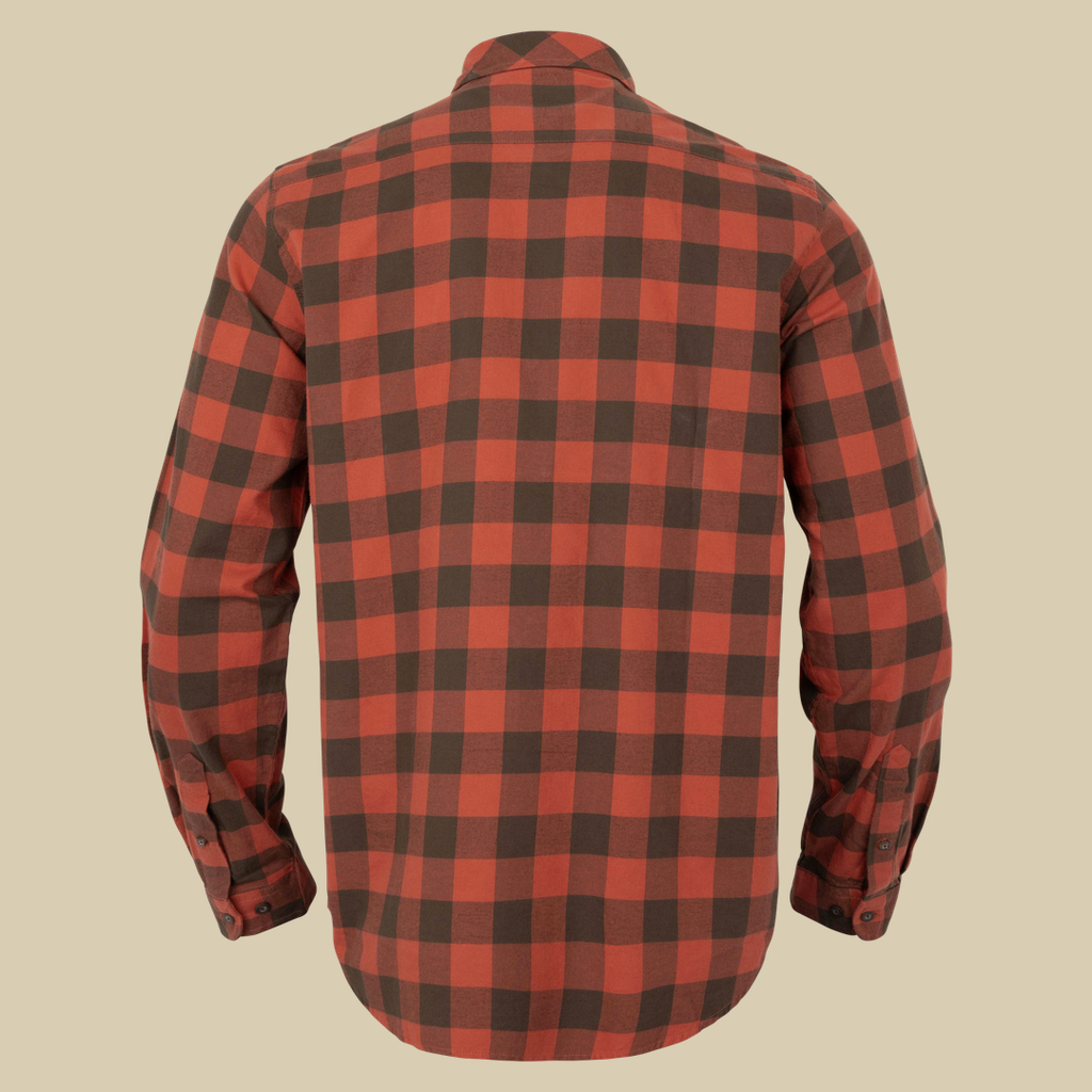 Chemise Scandinavian Härkila - Autumn orange check