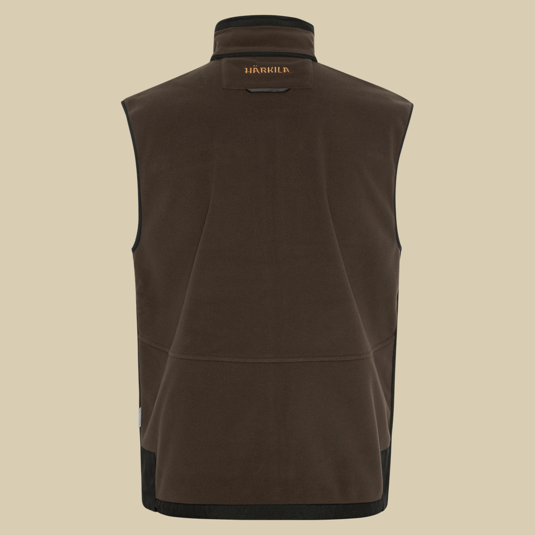 Gilet Polaire Kamko Härkila - Brown/Red