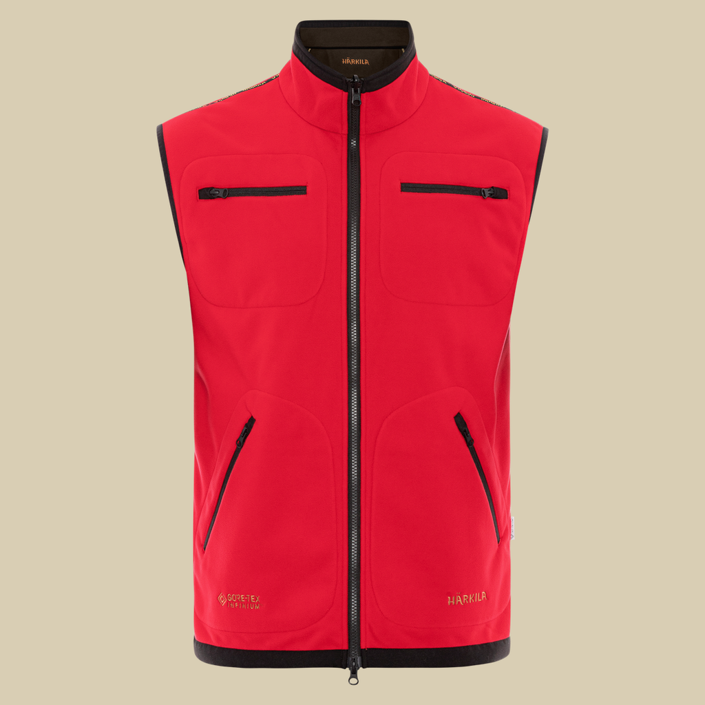 Gilet Polaire Kamko Härkila - Brown/Red