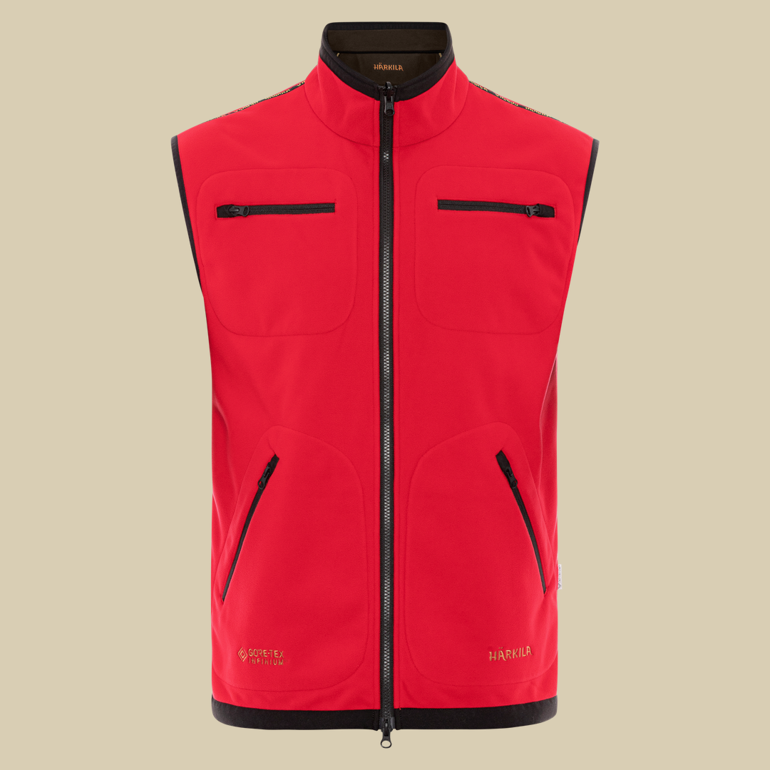 Gilet Polaire Kamko Härkila - Brown/Red
