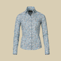 Chemise Femme Laksen Flora Blue