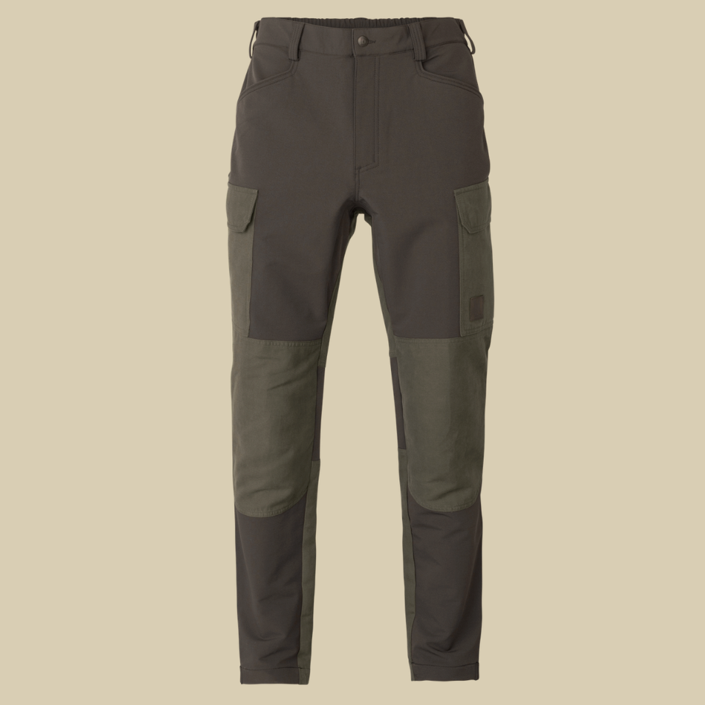Härkila Pantalon Hill Black Olive Forest Night