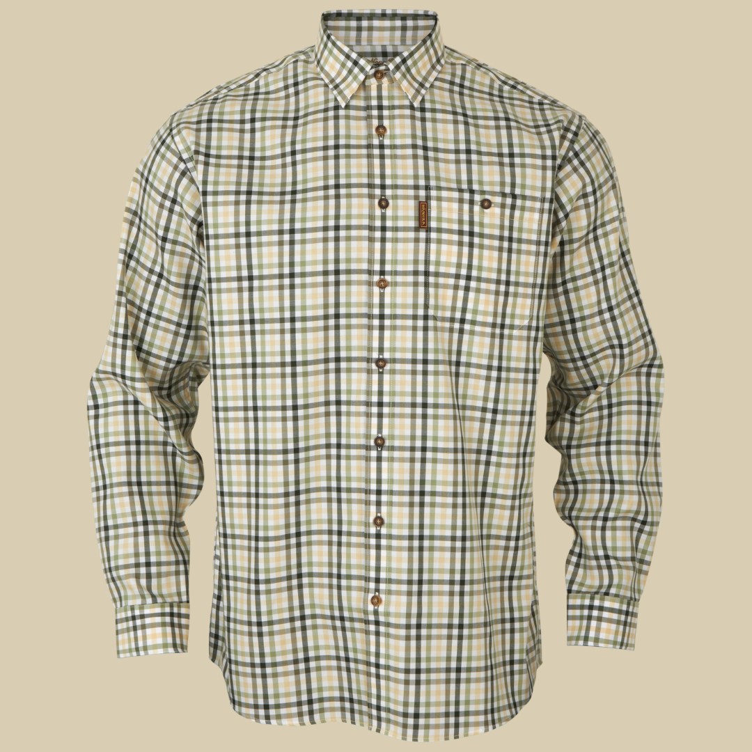 Harkila Chemise Milford Beech green check