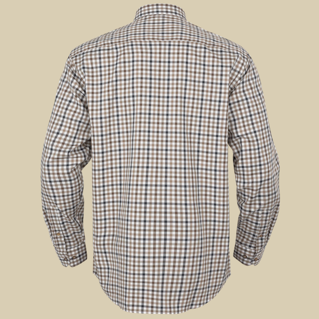 Harkila Chemise Milford Blue/Beige check