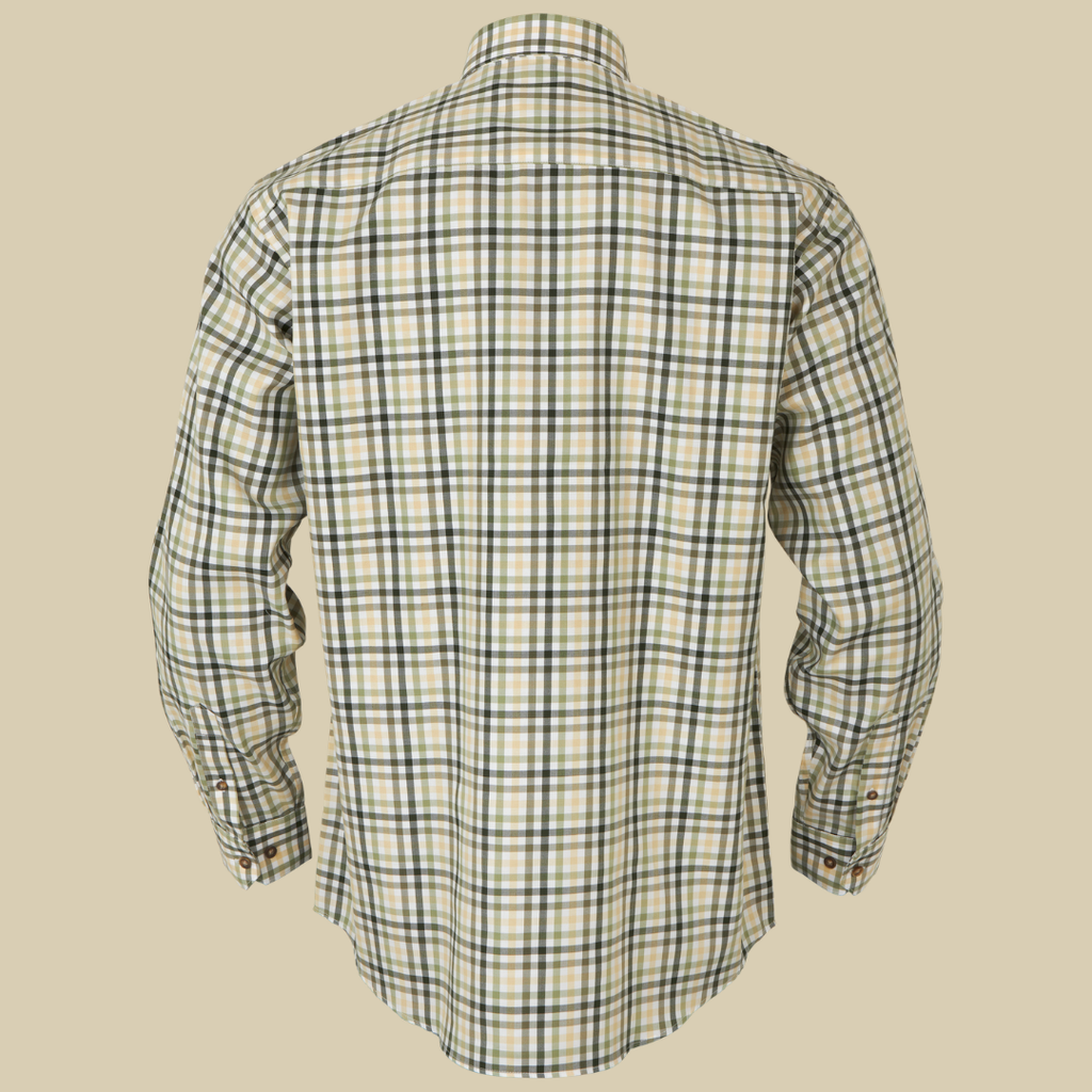 Harkila Chemise Milford Beech green check