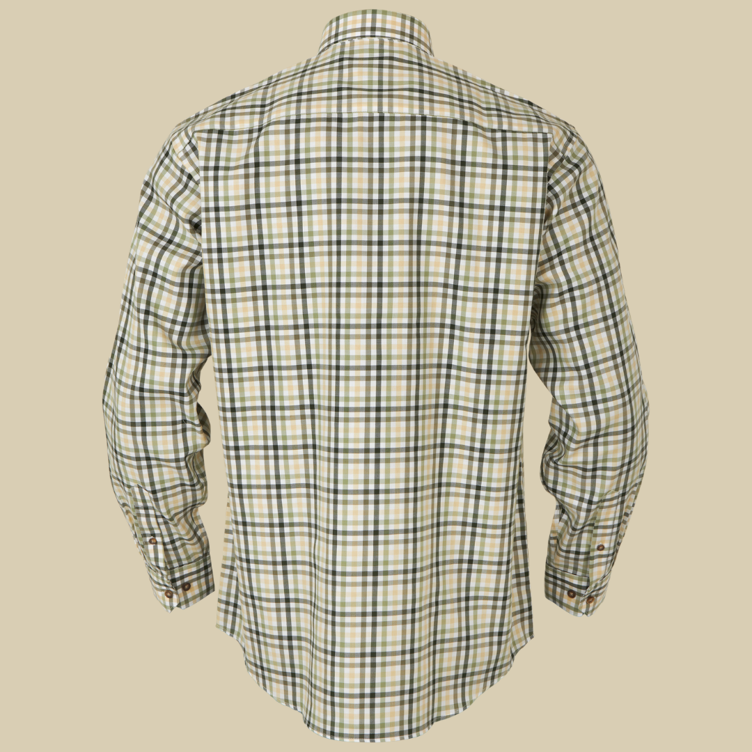 Harkila Chemise Milford Beech green check