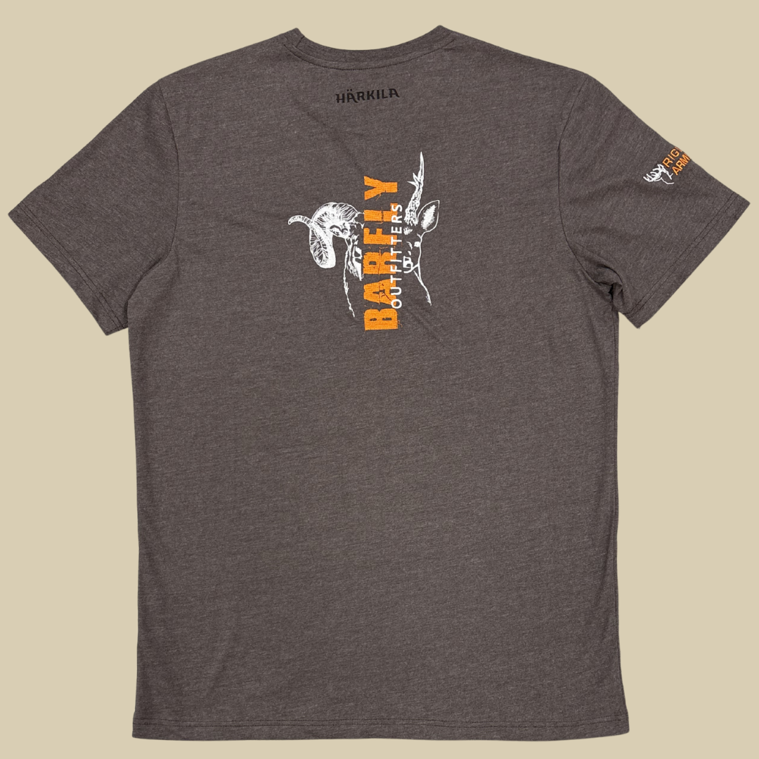 T-shirt Härkila-Riglaire Edition 2026 - Brown melange