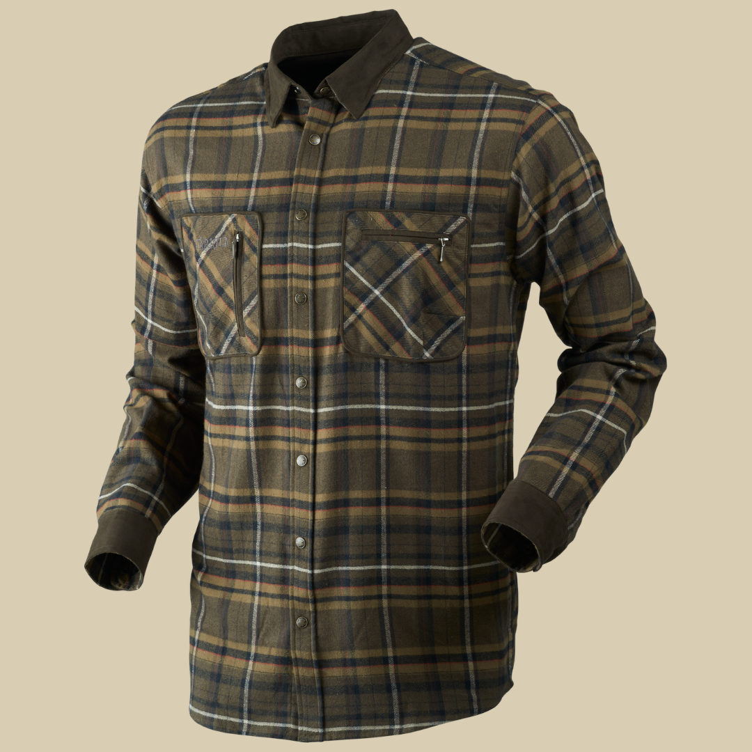 Harkila Chemise Pajala Willow green check