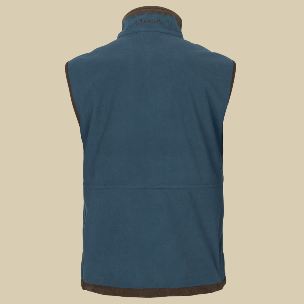 Harkila Gilet Kamko Estate WSP Reversible Dark olive Sea blue