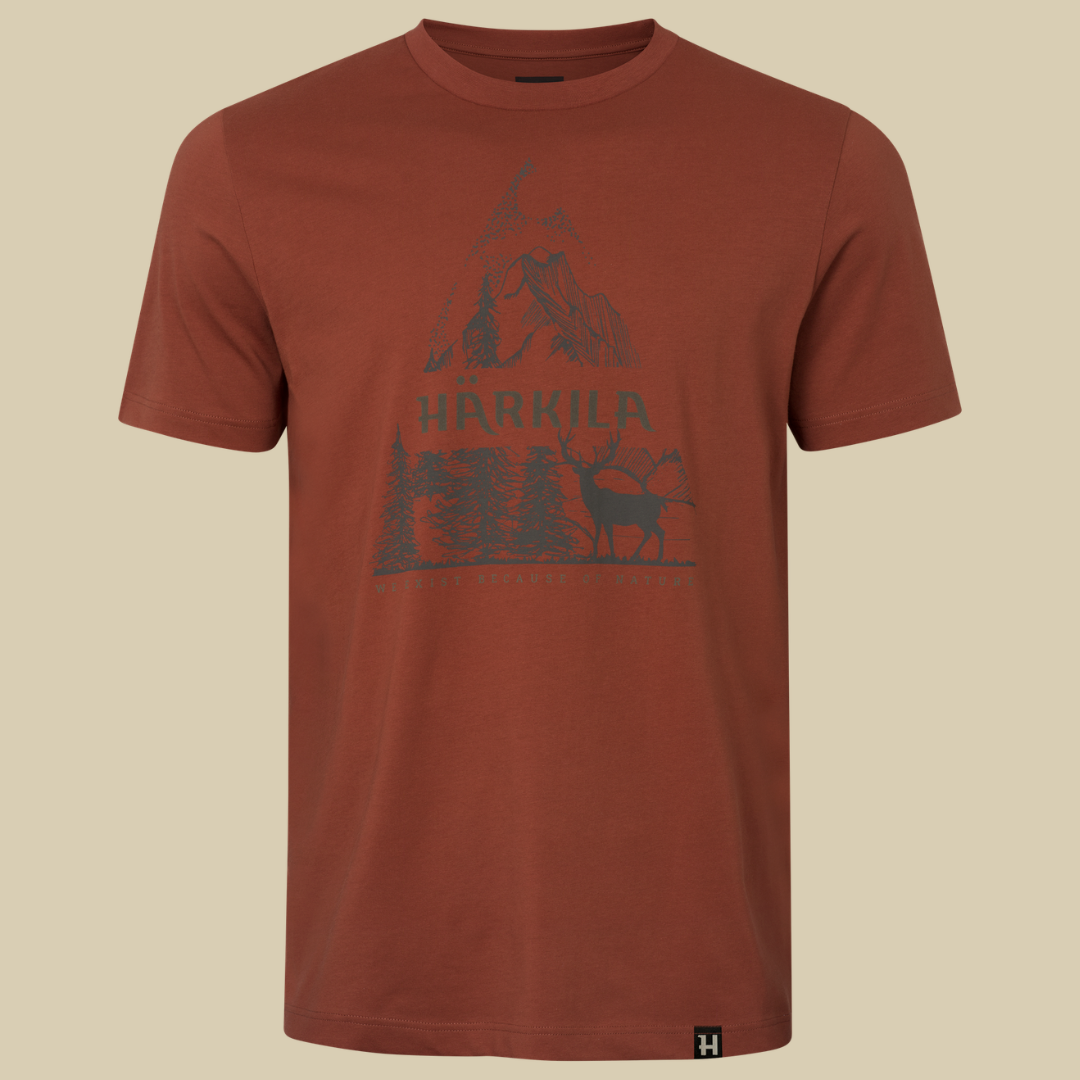 T-Shirt Härkila Nature Autumn orange