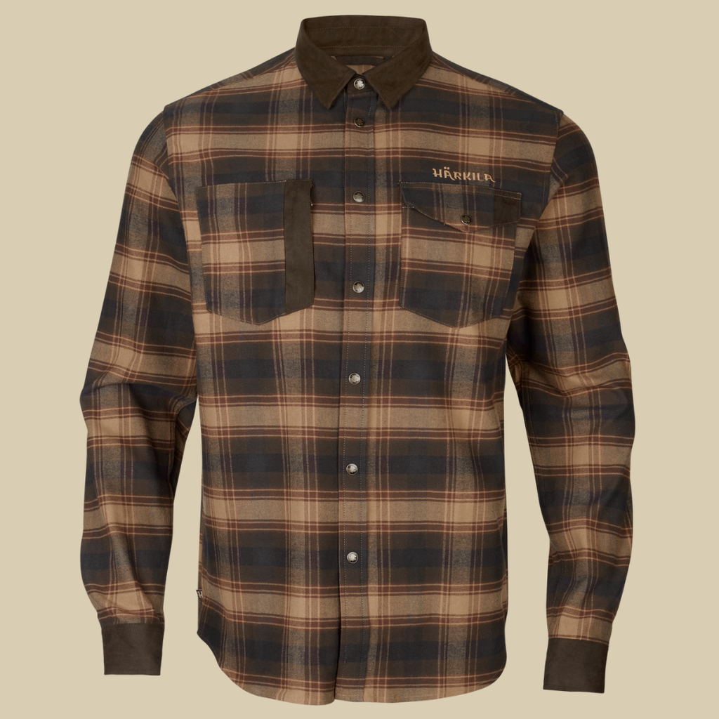 Harkila Chemise Aivak Burgundy