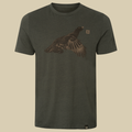 T-Shirt Härkila Topp Forest night grouse
