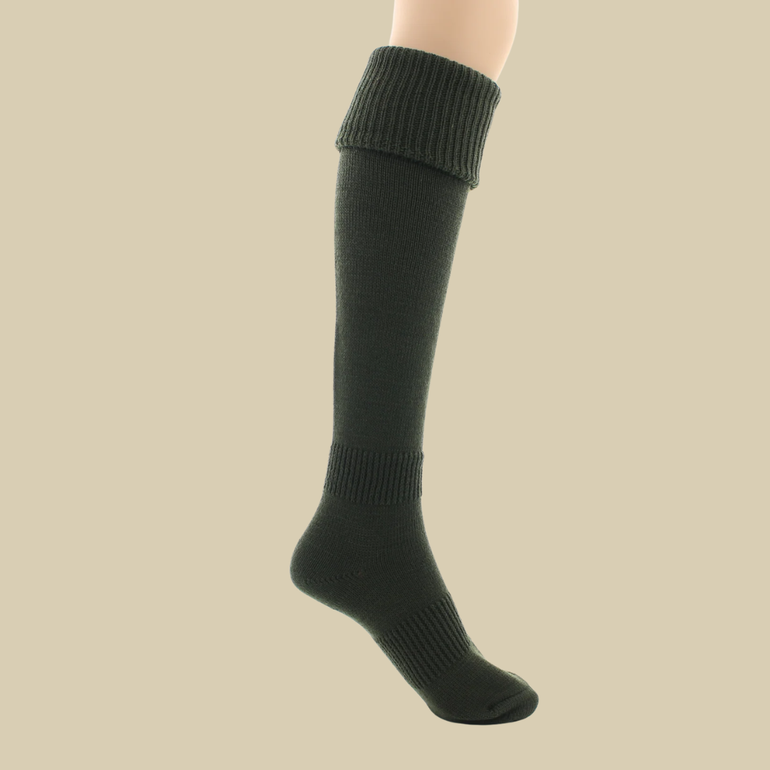 Chaussettes Hautes Knickers En Laine Perrin