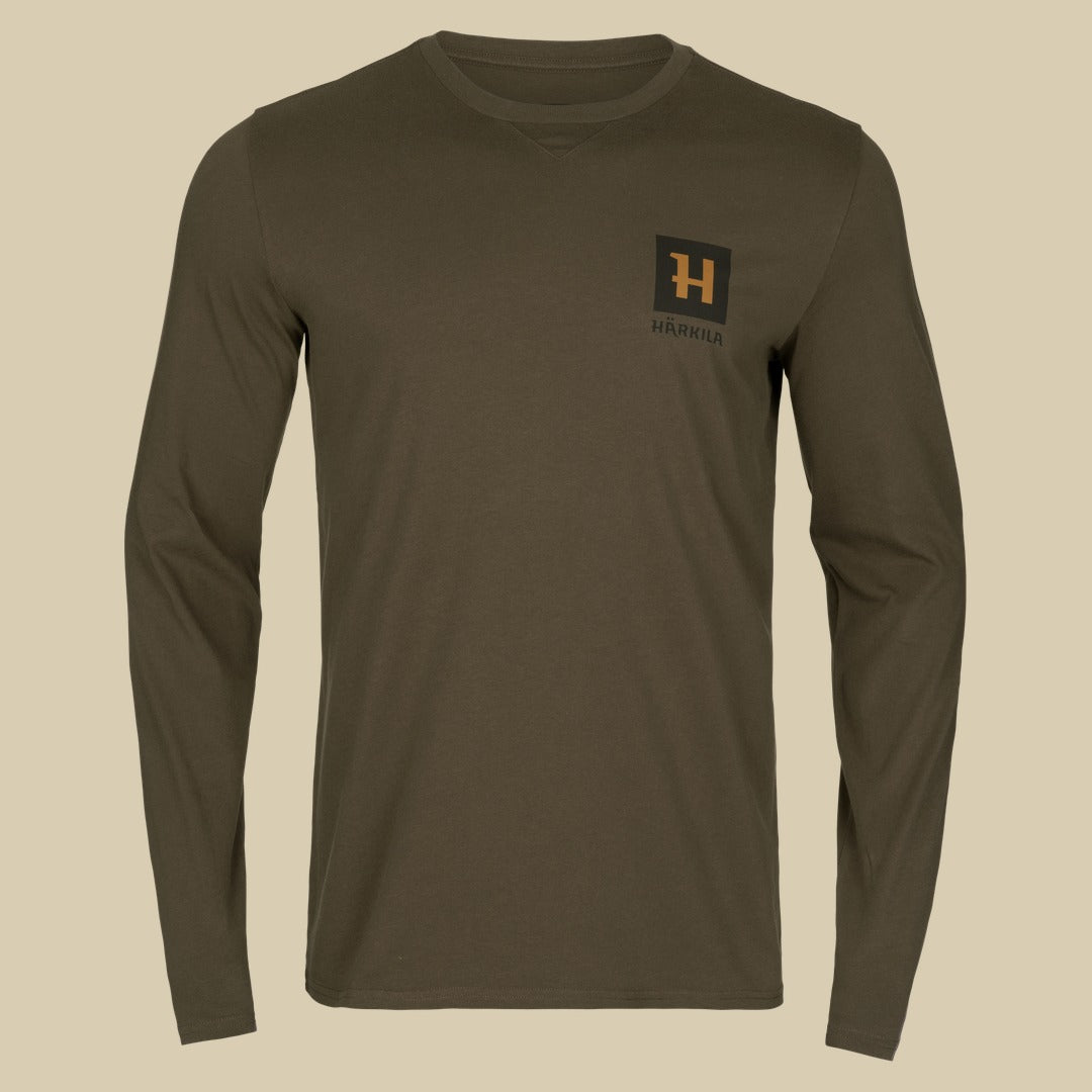T-shirt manches longues Gorm Härkila - Willow green