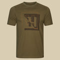 T-shirt H-Logo Härkila - Dark olive