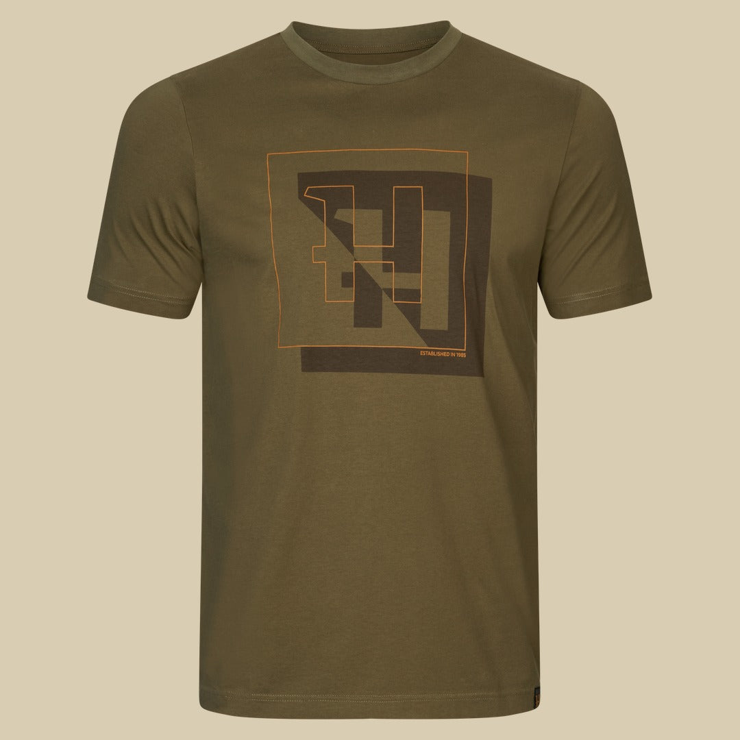 T-shirt H-Logo Härkila - Dark olive