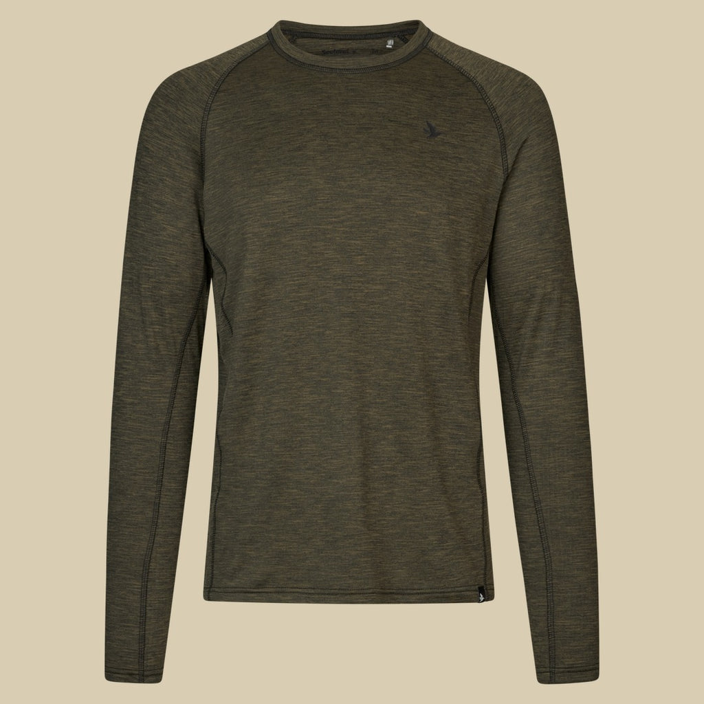 T-shirt Peak Seeland - Pine green melange