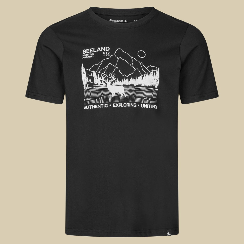 T-shirt Territory Seeland - Black