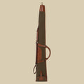 Fourreau pour fusil Retrieve toile et cuir Härkila - Warm olive