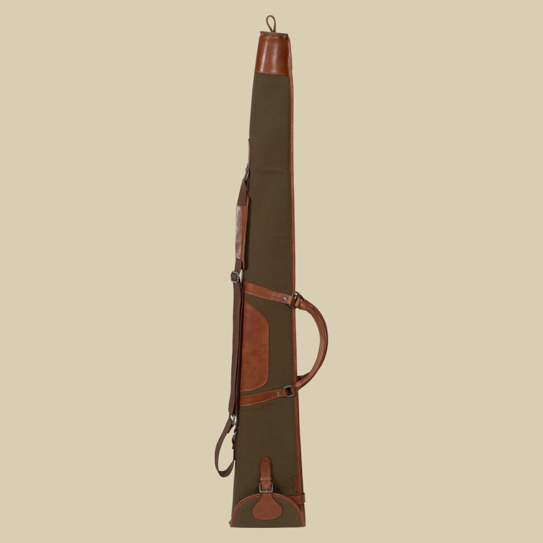 Fourreau pour fusil Retrieve toile et cuir Härkila - Warm olive