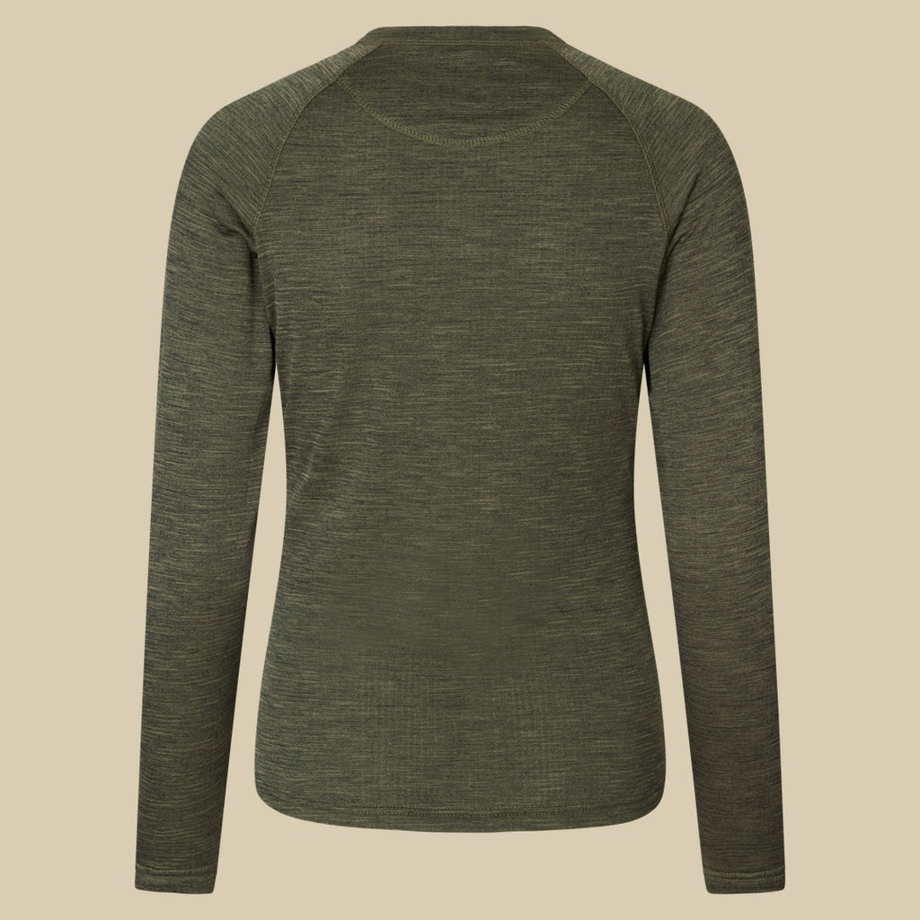 T-shirt manches longues Active Femme Seeland - Pine green