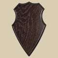Écusson à trophée chevreuil 21 x 13 cm Seeland - Dark wood