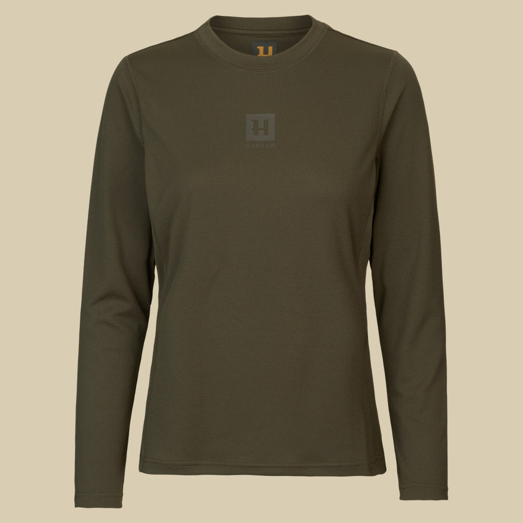 T-shirt manches longues Instinct Femme Härkila - Willow green