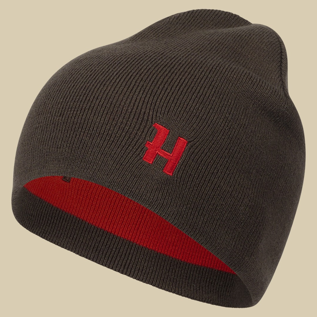 Bonnet réversible Aspire Härkila - Shadow brown/Red