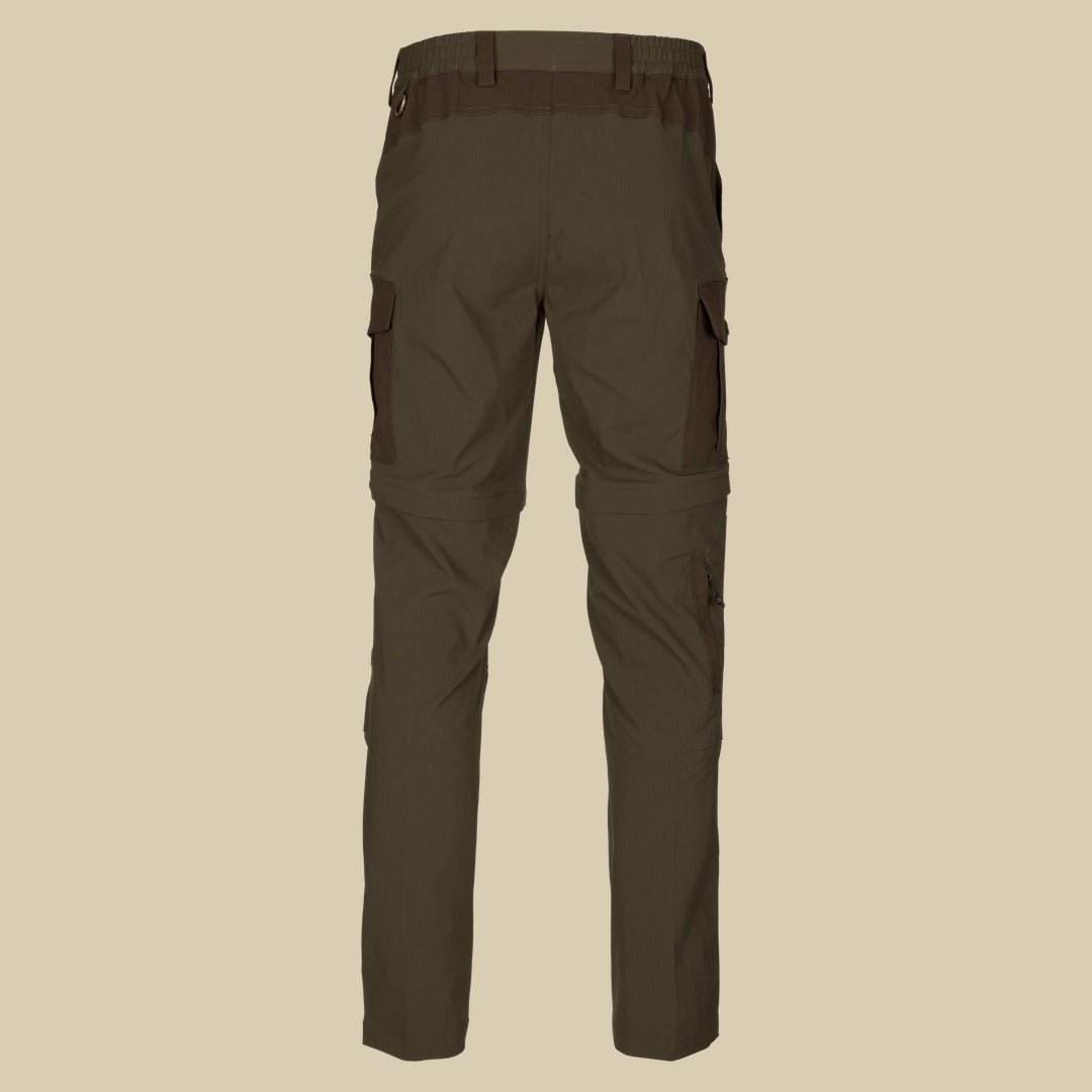 Pantalon Birch Zip-off Seeland - Pine Green/Demitasse Brown