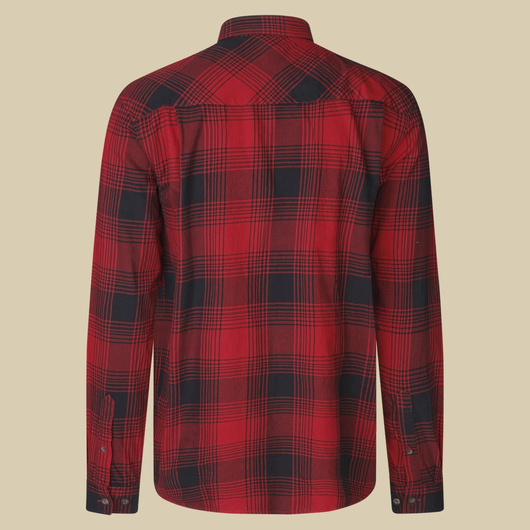 Chemise en flanelle Glen Seeland - Red check