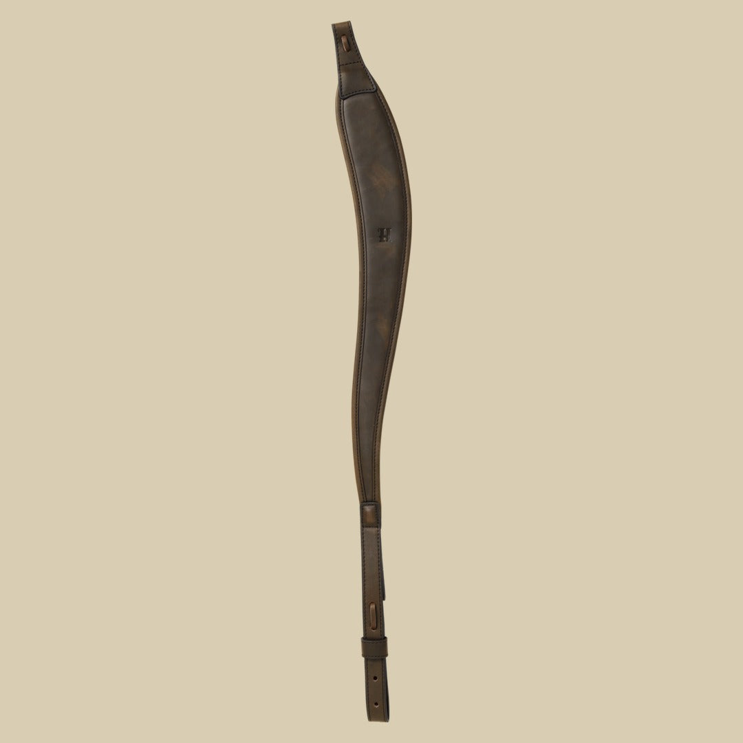 Bretelle pour carabine en cuir Härkila - Dark brown