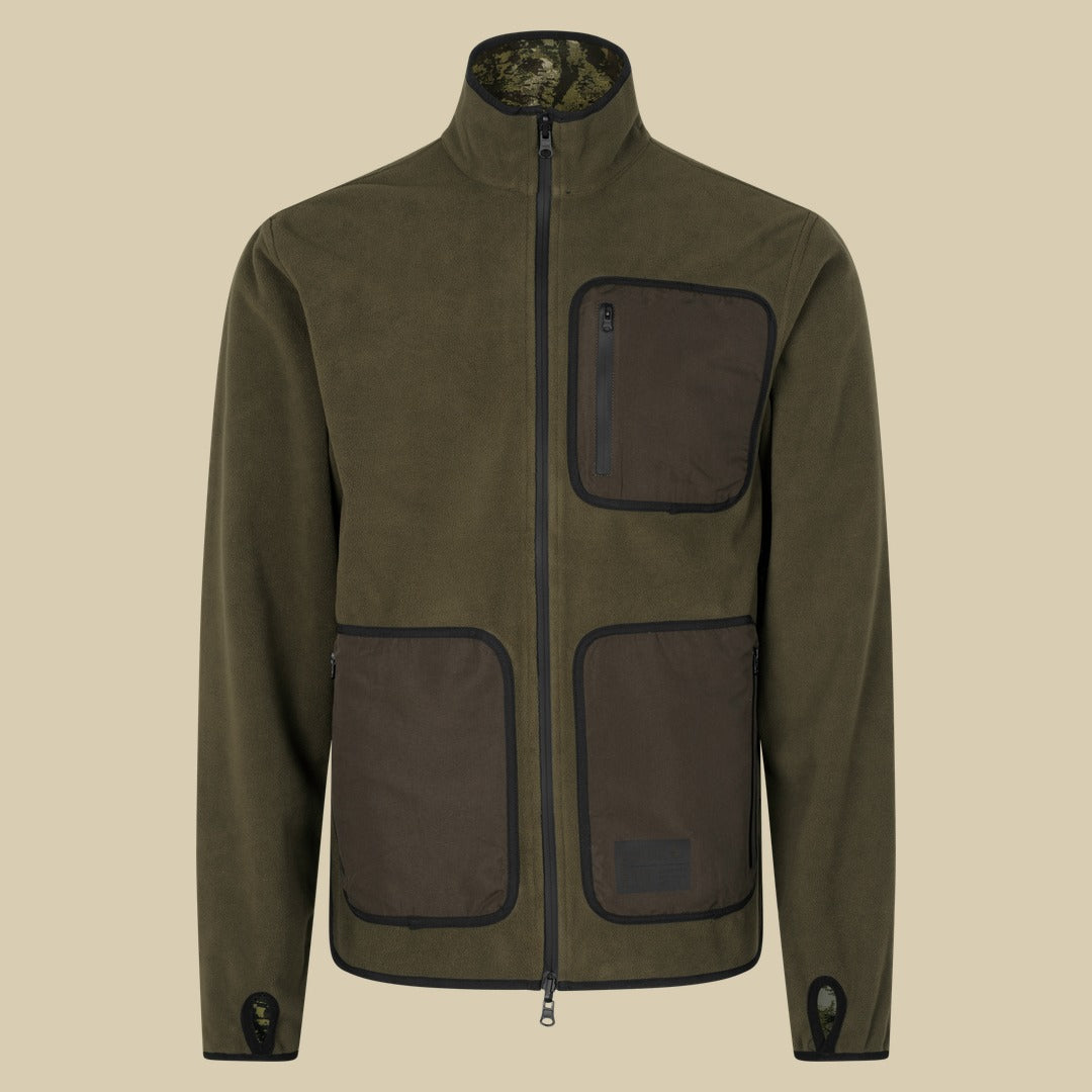 Polaire réversible Rogue Seeland - Light Pine/Invis Green