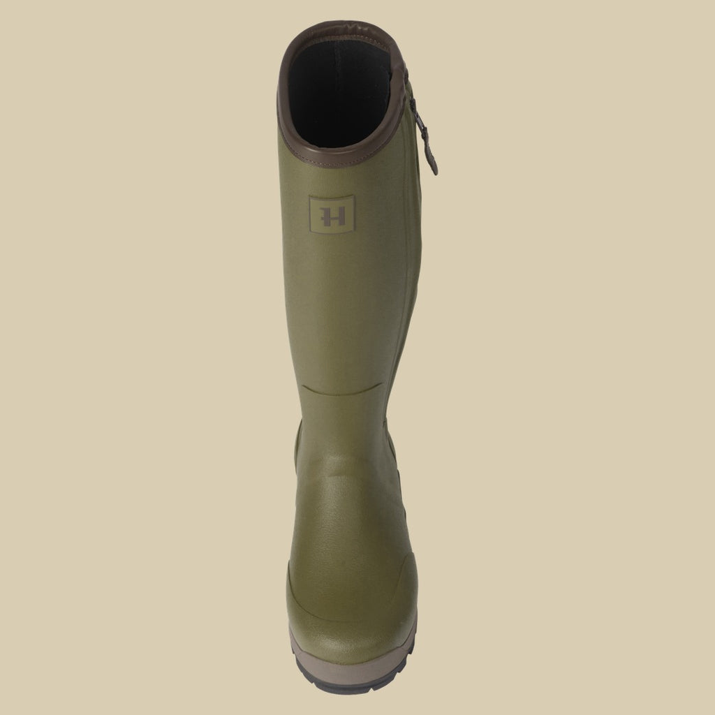 Bottes Forester Zip en caoutchouc Härkila - Dark olive