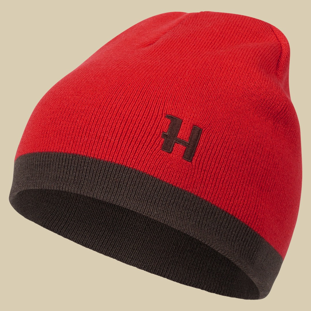Bonnet réversible Aspire Härkila - Shadow brown/Red