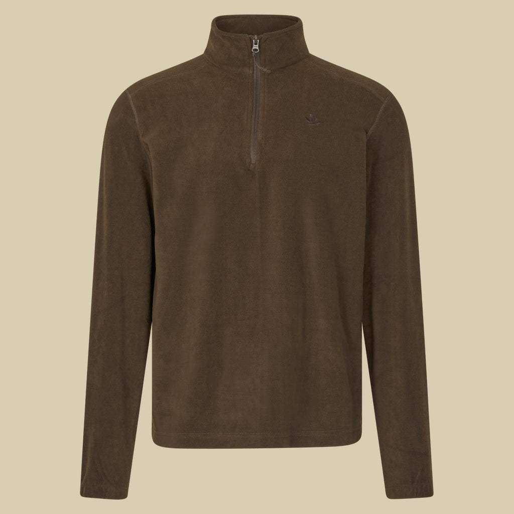 Pull demi-zip Benjamin Seeland - Dark Brown