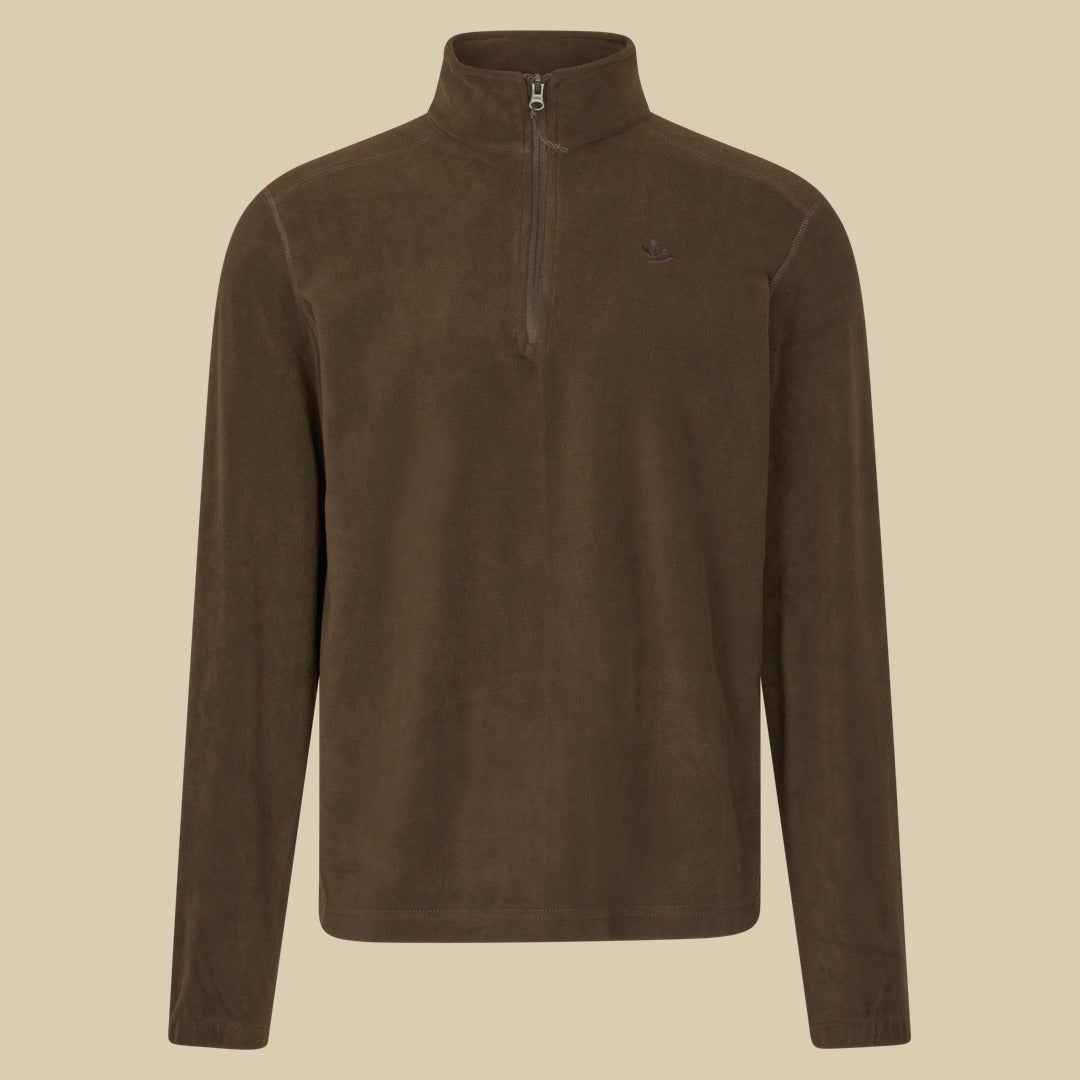 Pull demi-zip Benjamin Seeland - Dark Brown