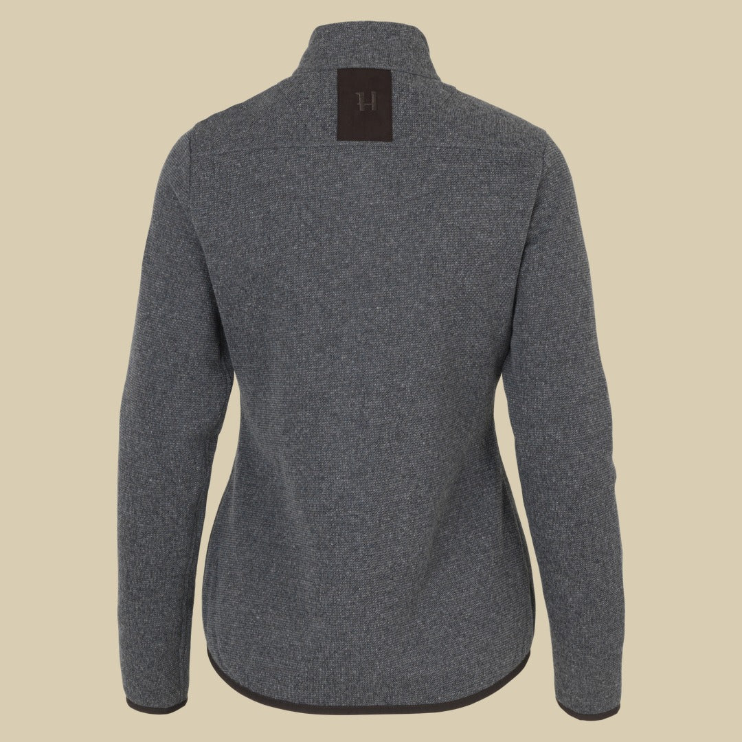 Pull zippé Metso Femme Härkila - Slate grey