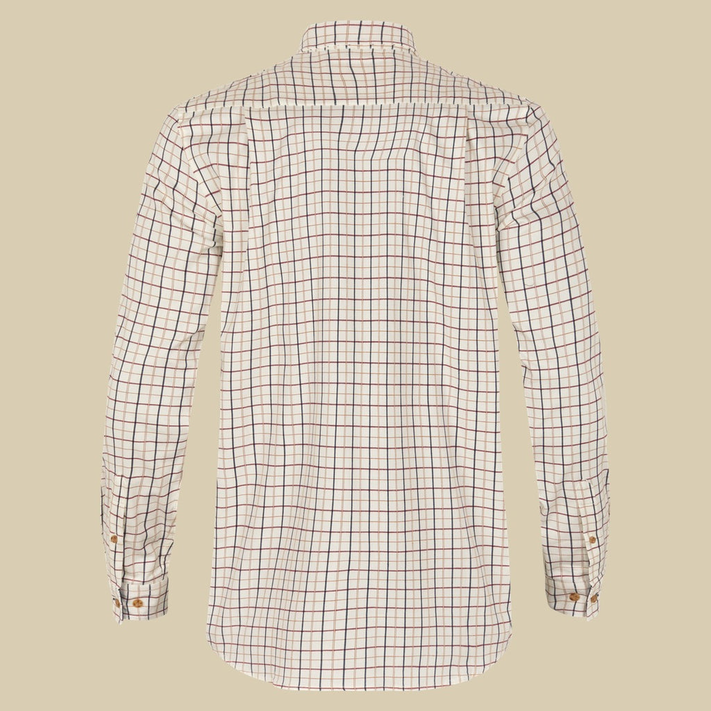 Chemise de tir Oxford Seeland - Classic Blue/Merlot Check