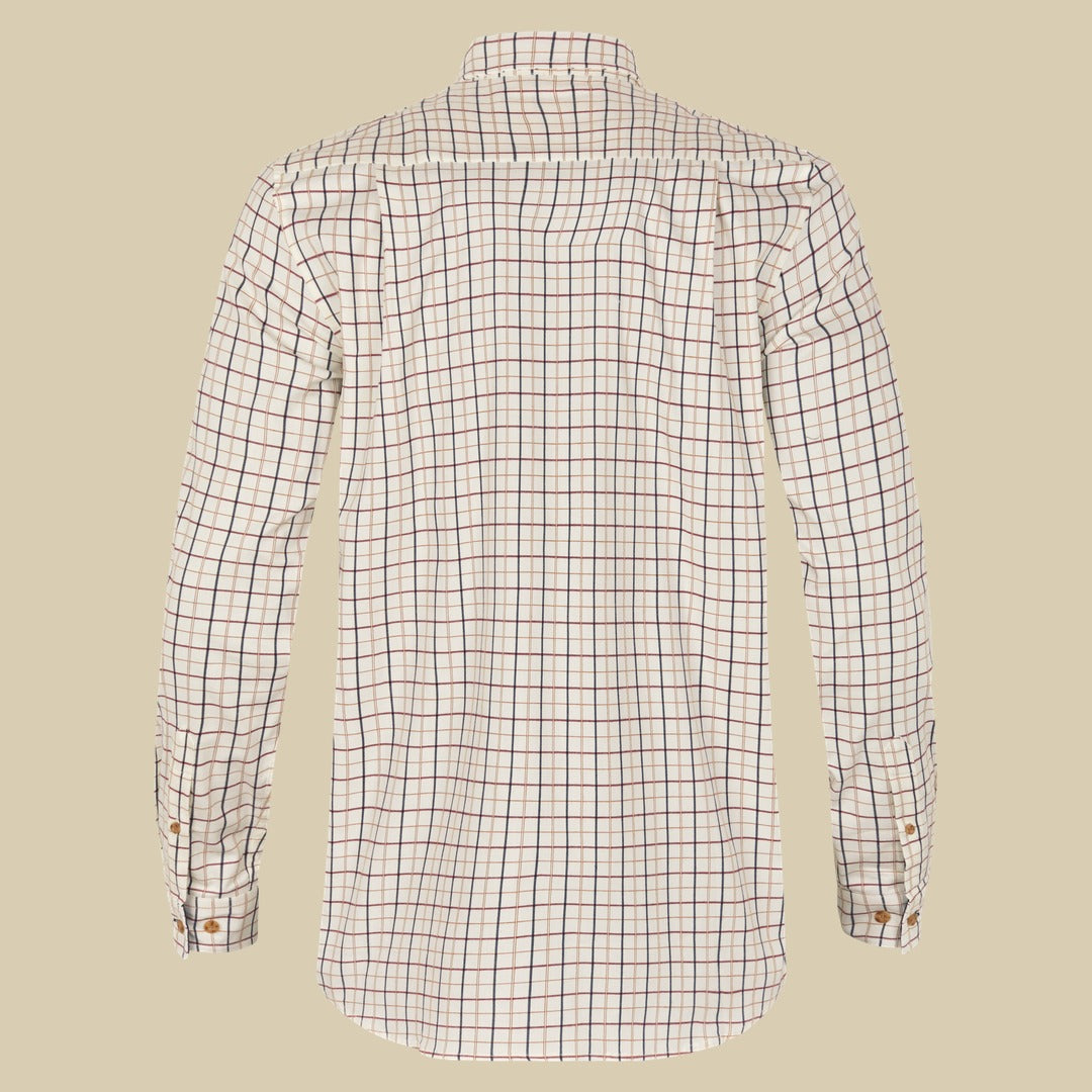 Chemise de tir Oxford Seeland - Classic Blue/Merlot Check