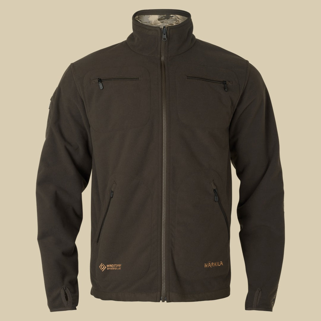 Veste polaire Kamko Mountain WSP réversible Härkila - AXIS MSP®Mountain/Shadow brown