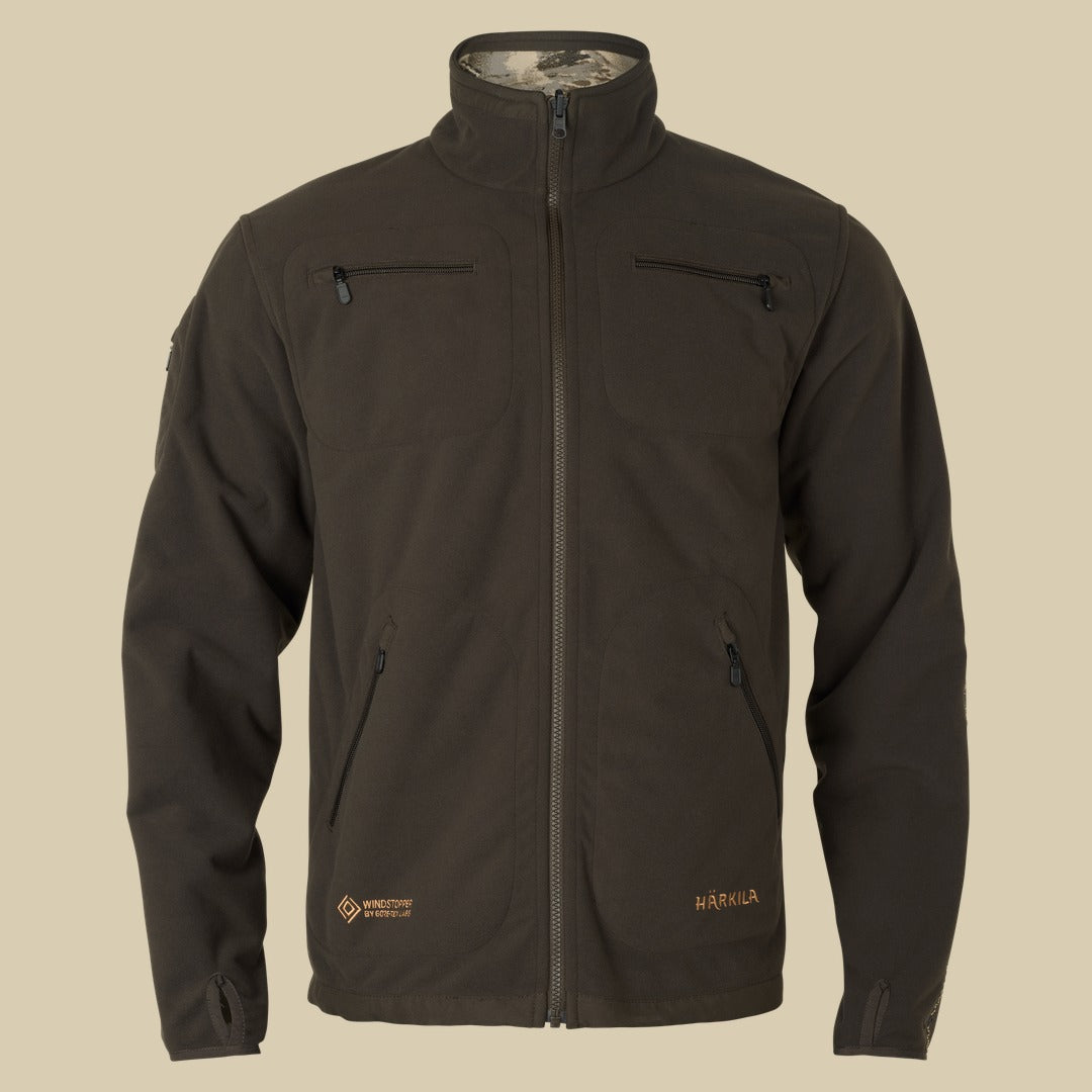 Veste polaire Kamko Mountain WSP réversible Härkila - AXIS MSP®Mountain/Shadow brown