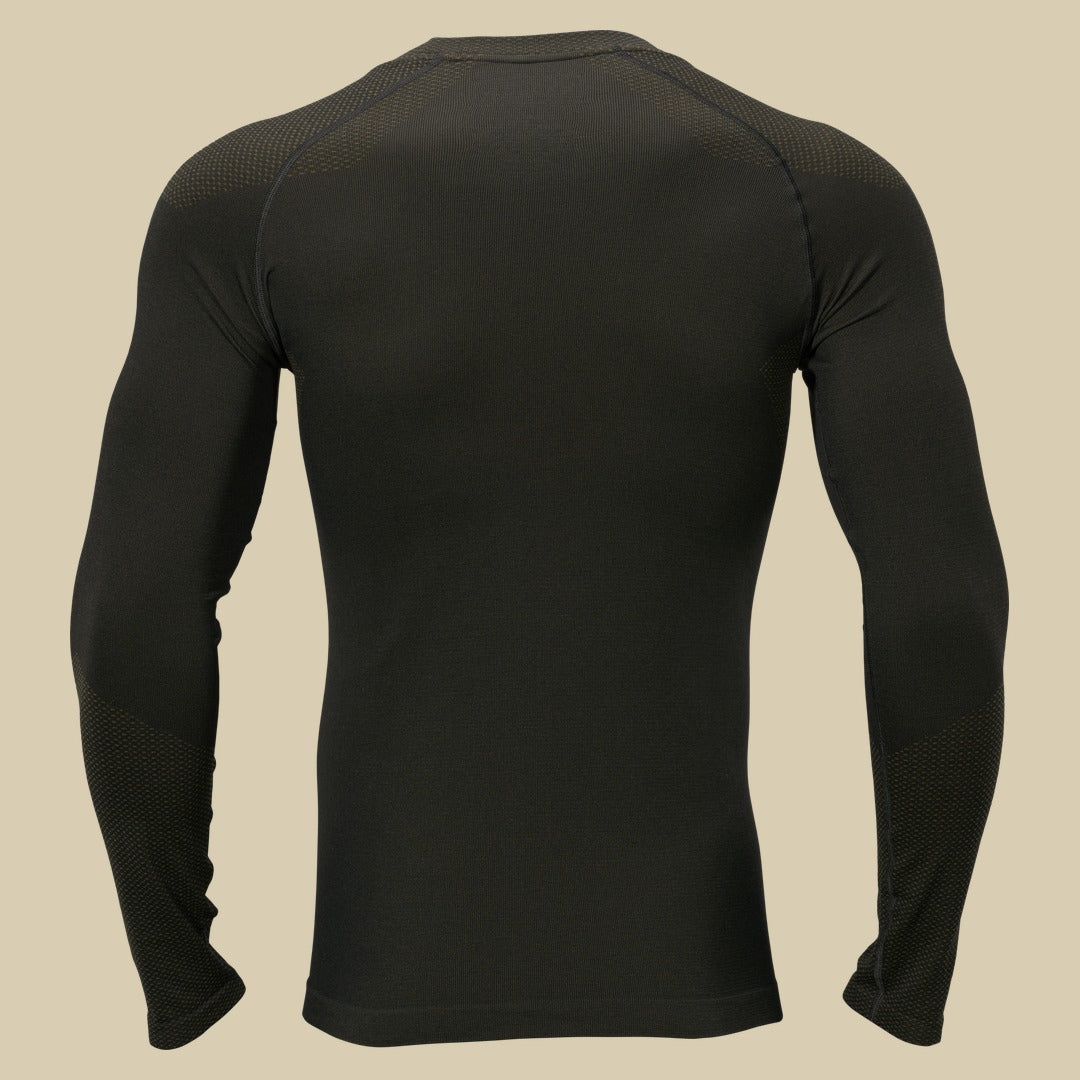 Pull col rond Base Active Härkila - Dark willow green