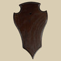 Écusson à trophée chevreuil A 22 x 13 cm Seeland - Dark wood
