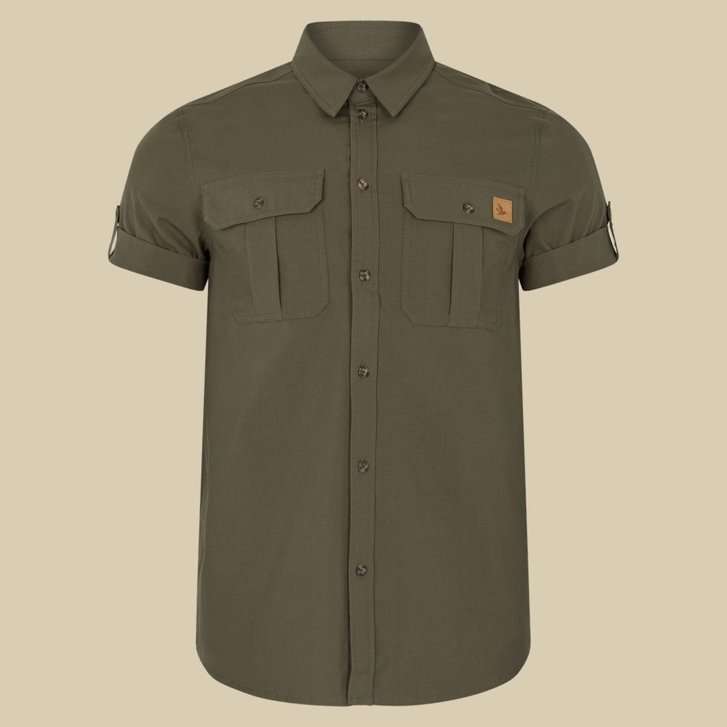 Chemise cargo manches courtes Selous Seeland - Grape leaf