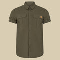 Chemise cargo manches courtes Selous Seeland - Grape leaf