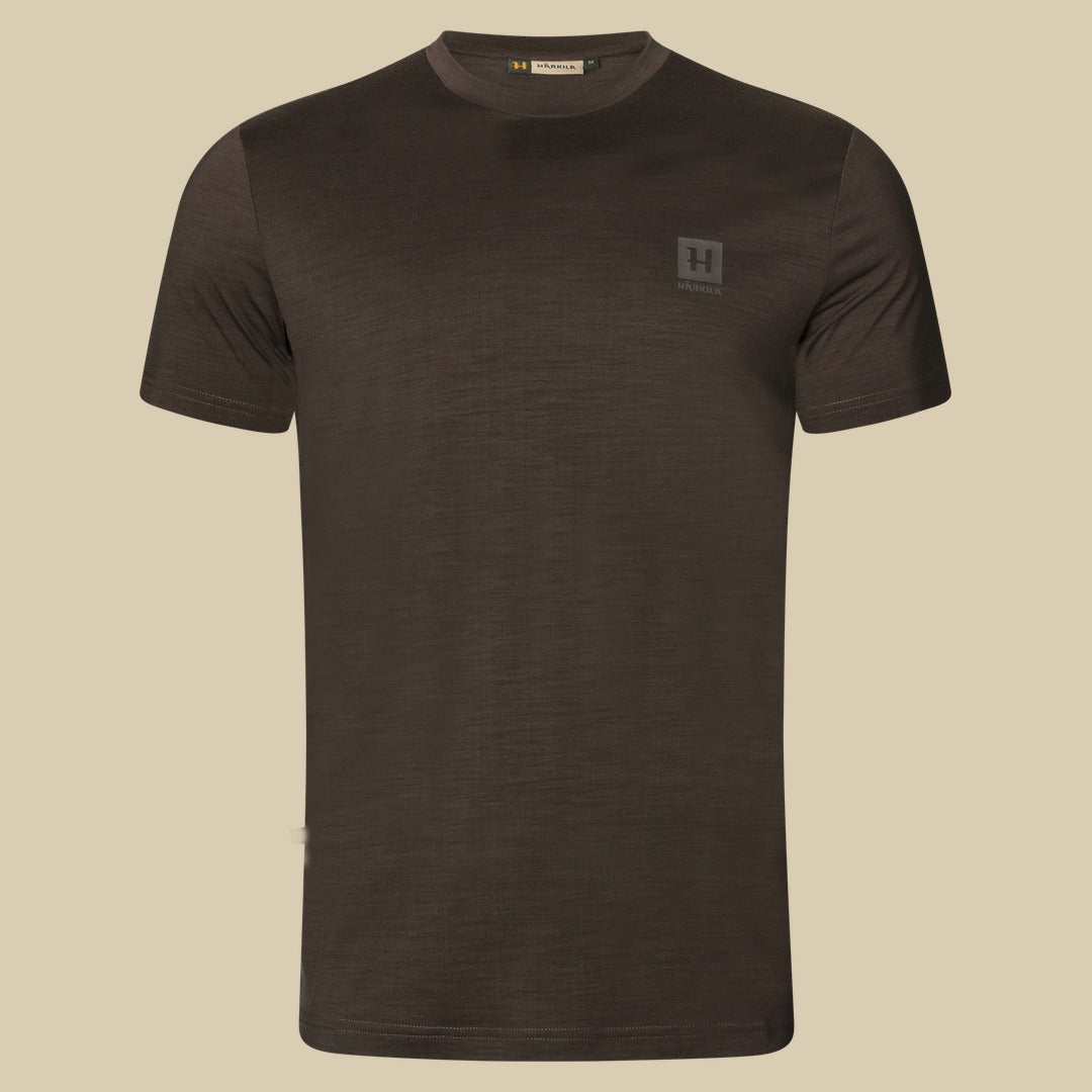 T-shirt Base All Season Härkila - Shadow brown