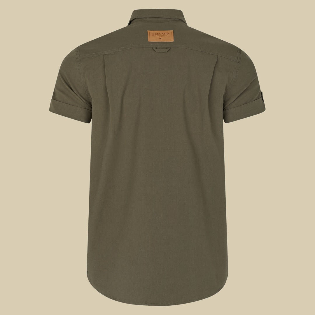Chemise cargo manches courtes Selous Seeland - Grape leaf