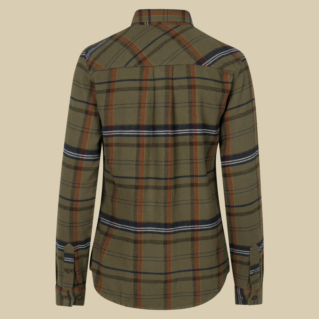 Chemise en flanelle Skye Femme Seeland - Grape Leaf/Terracotta Check