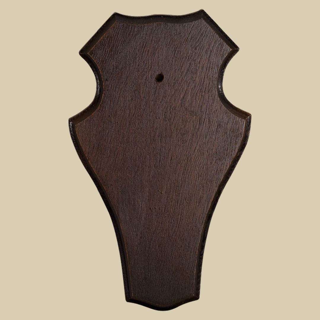 Écusson à trophée chevreuil 19 x 12 cm Seeland - Dark wood