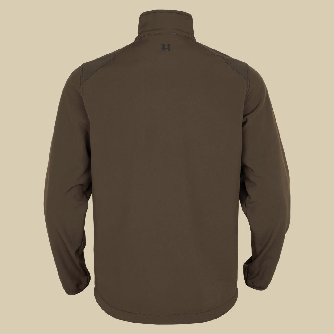 Veste softshell Scandinavian Härkila - Willow green/Shadow brown